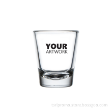 2 oz Shot Glass with Heavy Base